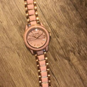Wildlife by Heidi Klum pink + rose gold watch -NWT